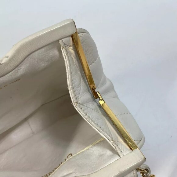 CHANEL CC Mark CC Matelasse Quilted Kisslock Waist Pouch Chain with Fringe - Picture 13 of 16